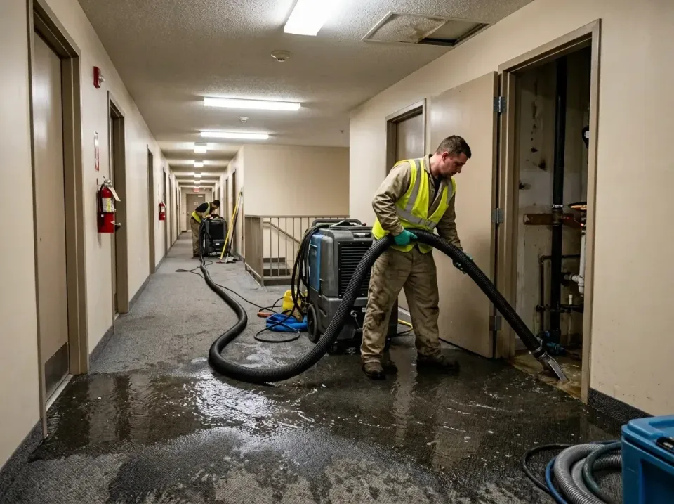 multi-unit-apartment-hallway-f-005 — frequently asked questions, Emergency Burst Pipe Water Extraction & Removal in Roxboro,…